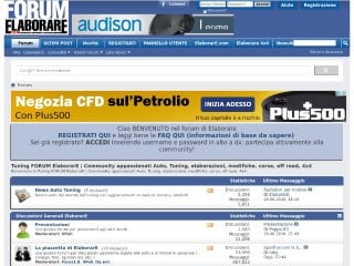 Screenshot sito: Elaborare.info