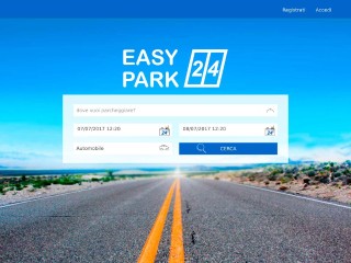 Screenshot sito: Easypark24