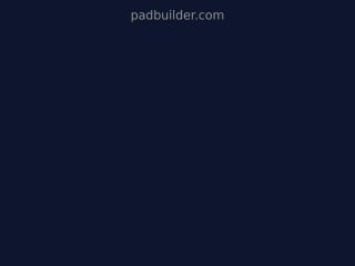 Screenshot sito: Padbuilder.com