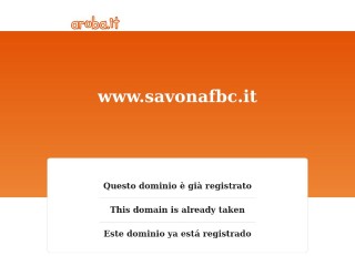 Screenshot sito: Savona