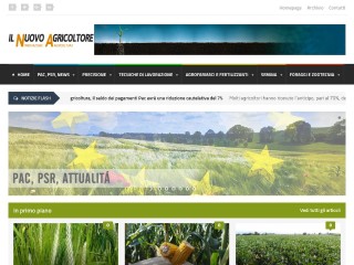 Screenshot sito: Il Nuovo Agricoltore