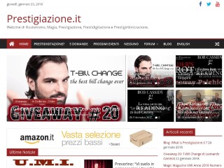 Screenshot sito: Prestigiazione.it