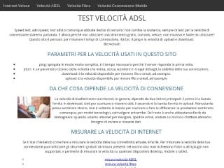 Screenshot sito: InternetVeloce.eu