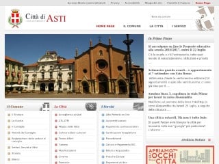 Screenshot sito: Asti