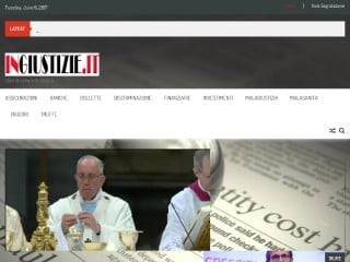 Screenshot sito: In-Giustizie.it