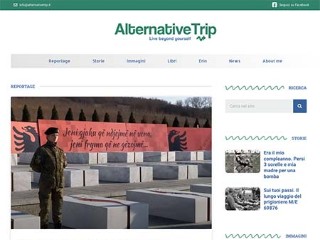 Screenshot sito: AlternativeTrip.it