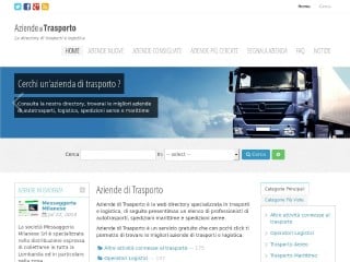 Screenshot sito: Aziendeditrasporto.it