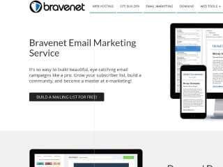 Screenshot sito: Bravenet Elist