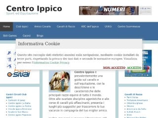 Screenshot sito: Centro-Ippico.net