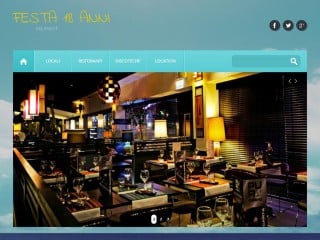 Screenshot sito: Festa 18 anni Milano