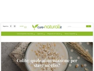 Screenshot sito: Cure-Naturali.it