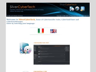 Screenshot sito: SilverCyberTech