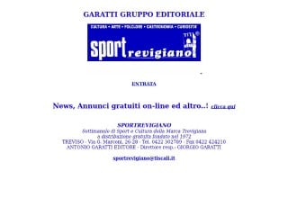 Screenshot sito: Sport Trevigiano
