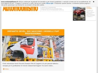Screenshot sito: Automobilismo.it