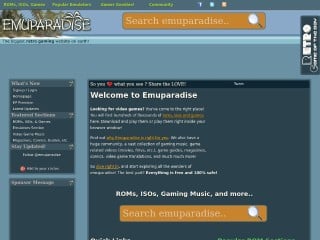 Screenshot sito: EmuParadise.org
