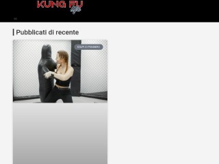 Screenshot sito: KungFu Life