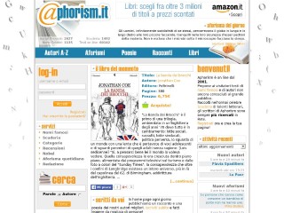 Screenshot sito: Aphorism.it