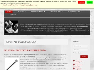 Screenshot sito: Calga.it