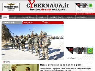 Screenshot sito: Cybernaua Magazine