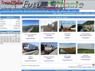 Screenshot sito: TrainZItaliaFoto