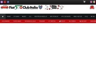 Screenshot sito: 500clubitalia.it