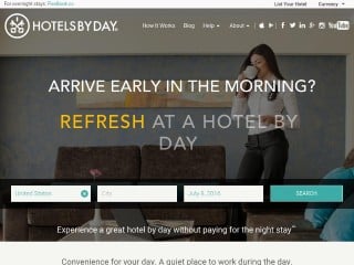 Screenshot sito: Hotelsbyday.com