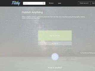 Screenshot sito: Fliiby