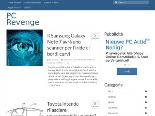 Screenshot sito: PCrevenge