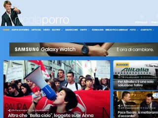 Screenshot sito: Nicola Porro