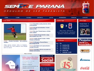 Screenshot sito: Paranà