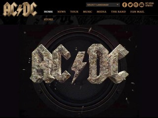 Screenshot sito: Ac / Dc