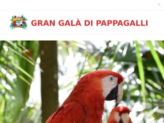 Screenshot sito: Grangaladipappagalli.org