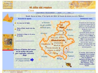 Screenshot sito: Dialetto-Veneto.it