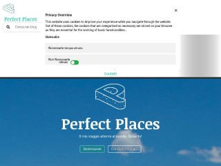 Screenshot sito: Perfect Places