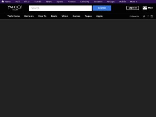Screenshot sito: Yahoo! Tech