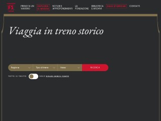 Screenshot sito: FondazioneFS