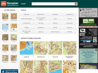Screenshot sito: Geoplan.it
