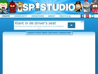 Screenshot sito: SP-Studio