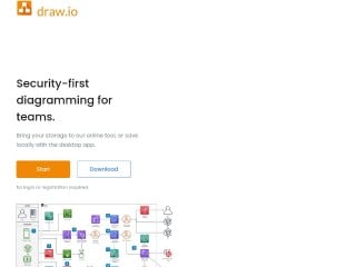 Screenshot sito: Draw.io