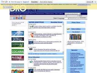Screenshot sito: Dronet.org