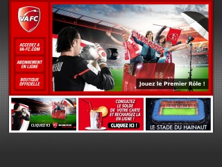 Screenshot sito: Valenciennes