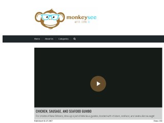 Screenshot sito: Monkeysee