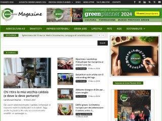 Screenshot sito: GreenPlanner.it