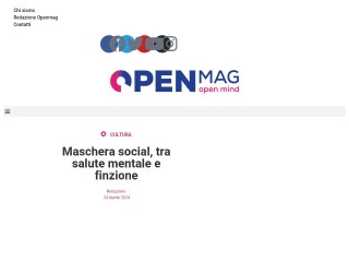 Screenshot sito: OpenMag.it