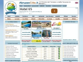 Screenshot sito: Abruzzo Città