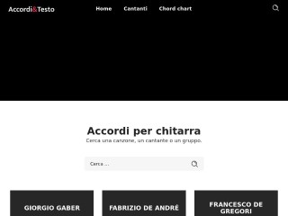 Screenshot sito: Accordietesto.it