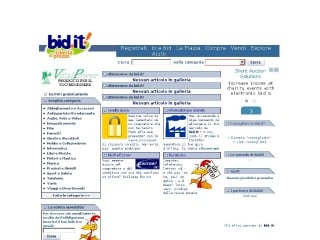 Screenshot sito: Bid.it