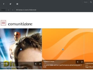 Screenshot sito: Comunitazione.it
