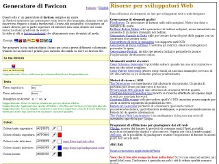 Screenshot sito: Antifavicon.com