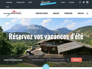 Screenshot sito: Ski France